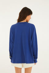 Blue Together We Play Long Sleeve T-Shirt - FARM Rio TOGETHER WE PLAY