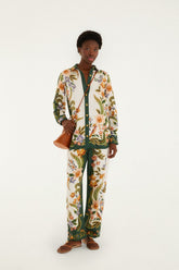 Sand Nature Pockets Pants - FARM Rio NATURE SAND