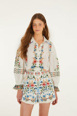 Fraga Print Shorts - FARM Rio FRAGA PRINT