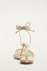 Sea Lace Up Mule - FARM Rio IVORY