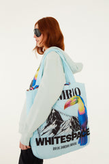 Blue Toucan Puffer Bag - FARM Rio BLUE