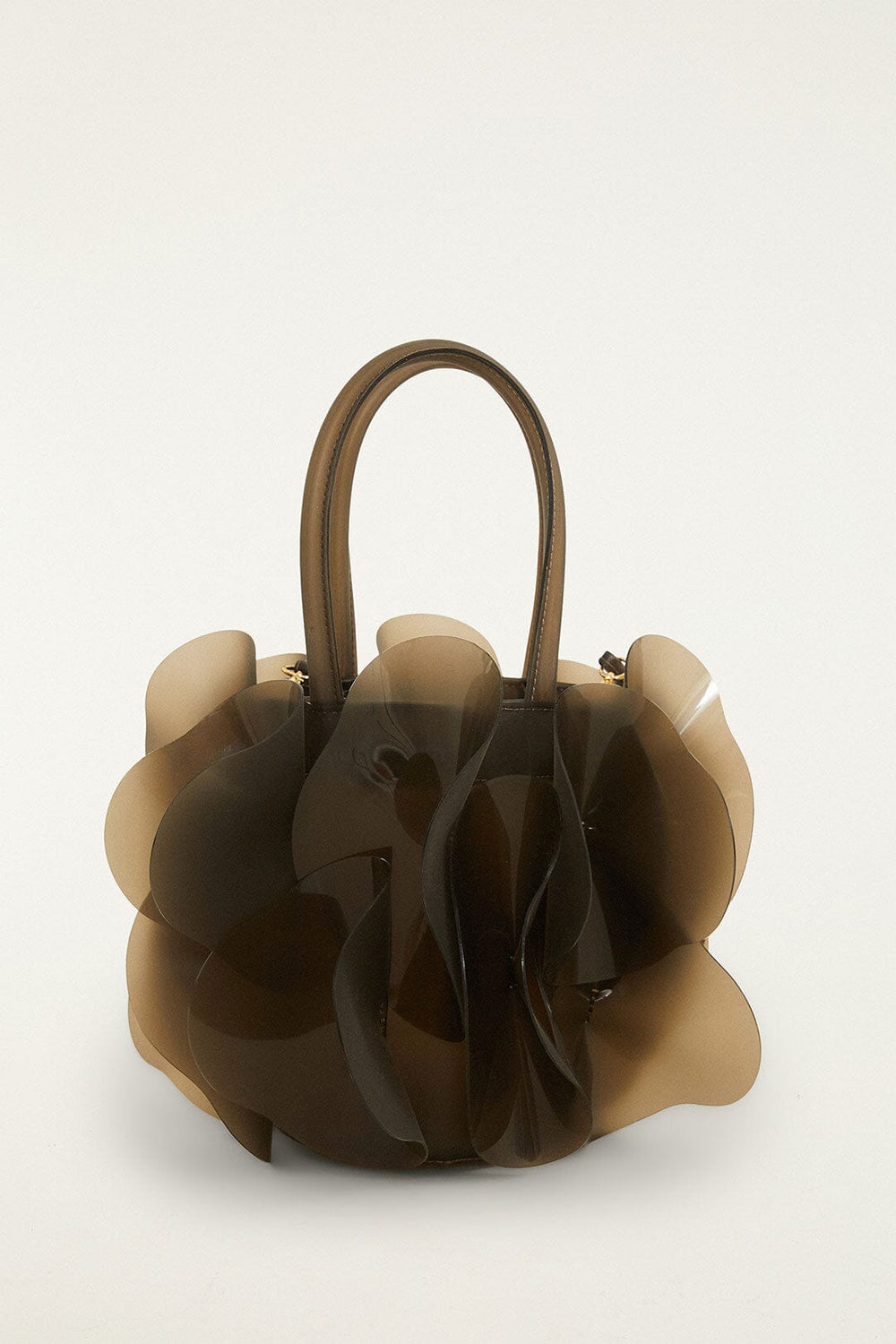 Dark Olive Jelly Flower Bag - FARM Rio BLACK