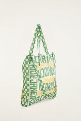 Green Biriba Tote Fruit Bag - FARM Rio MULTI
