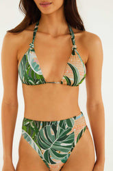 Elongated Bikini Top - FARM Rio MOSAIC RIO