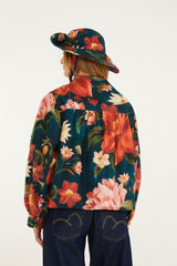 Wild Flower Jacket - FARM Rio EDENS BLOOM LIGHT PINK