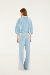 Denim Tree Light Colors Pants - FARM Rio DENIM