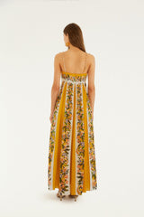 Sand Hilo Stripes Maxi Dress - FARM Rio HILO STRIPES SAND