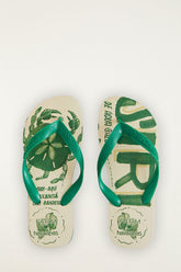 Farm Siri Havaianas Sandals - FARM Rio GREEN