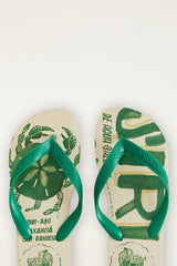 Farm Siri Havaianas Sandals - FARM Rio GREEN