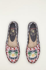 Multicolor Copacabana Espadrille Loafer - FARM Rio COPACABANA RED