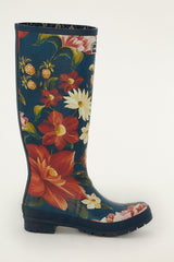 Wild Flower Wellingtons - FARM Rio WILD FLOWER NAVY BLUE