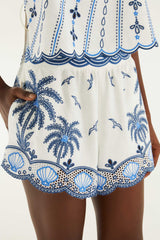 Embroidery Shorts - FARM Rio COAST STARS