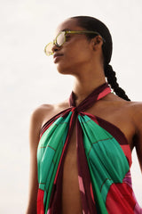 Sarong With Tassel Trim In The Four Corners - FARM Rio BANANA QUEEN