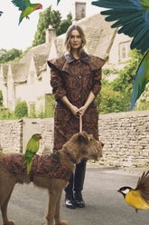 Luana Waxed Jacket - FARM Rio ROYAL PINEAPLE GREEN