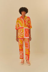 Adidas Farm Solar Kaleidoscope Pink Top - FARM Rio PINK