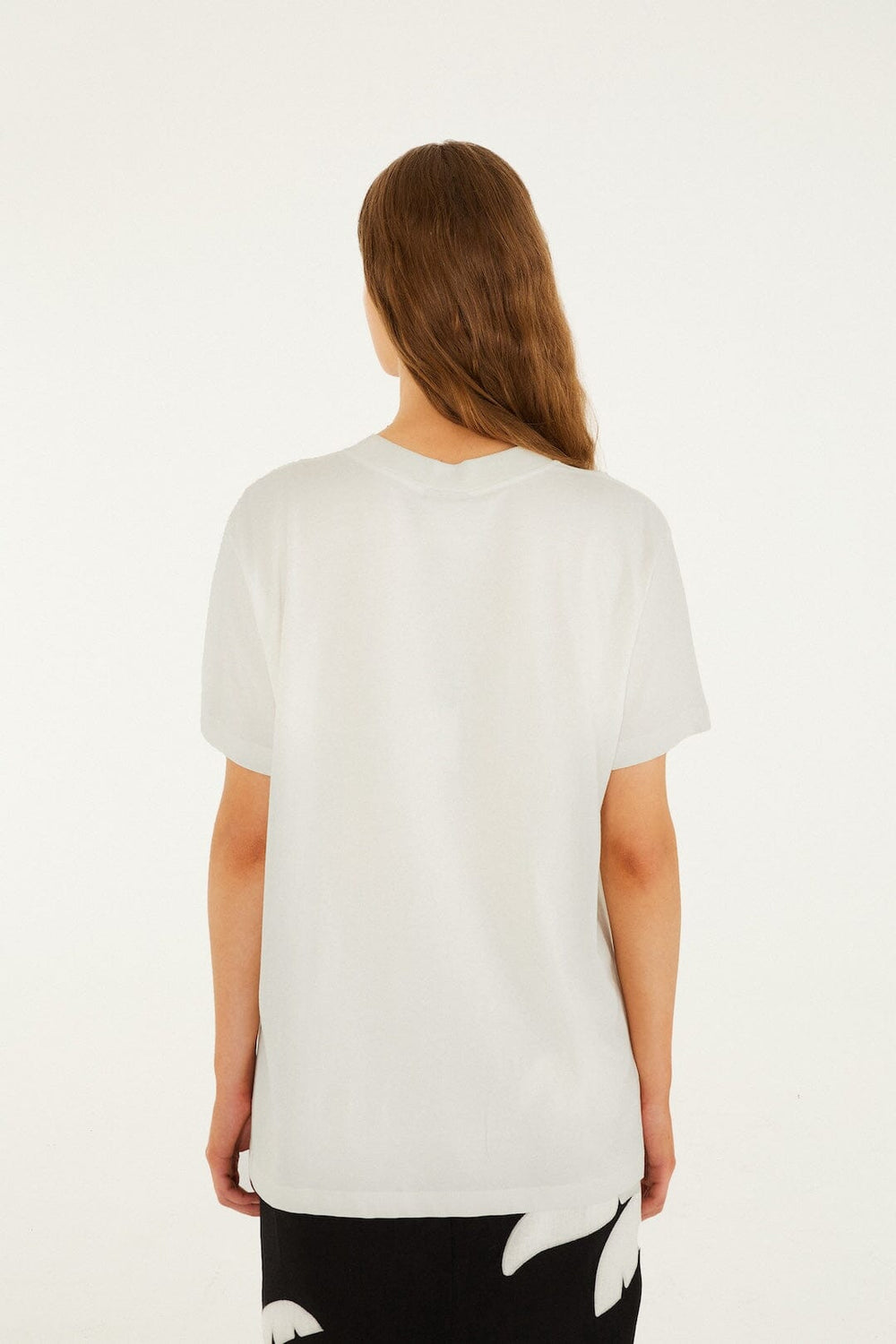 Off-White Landscape Carioca Organic Cotton Relaxed T-Shirt - FARM Rio OFF-WHITE