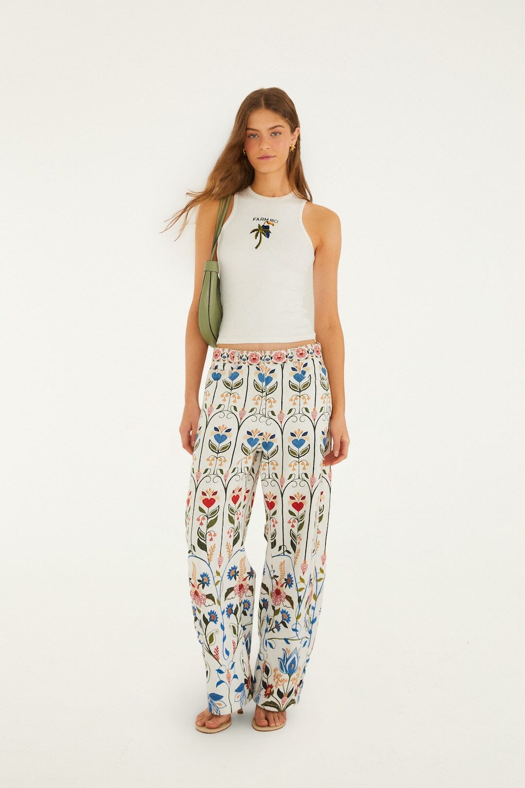 Fraga Print Pants - FARM Rio FRAGA PRINT