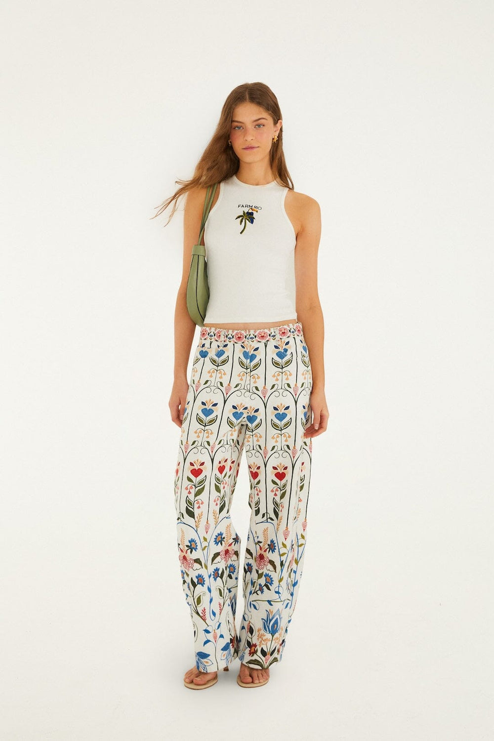 Fraga Print Pants - FARM Rio FRAGA PRINT