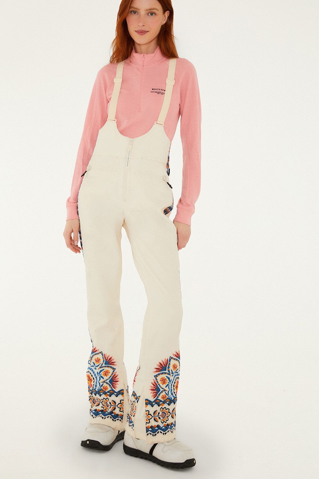 Off-White Lucy Floral Pants - FARM Rio LUCY FLORAL