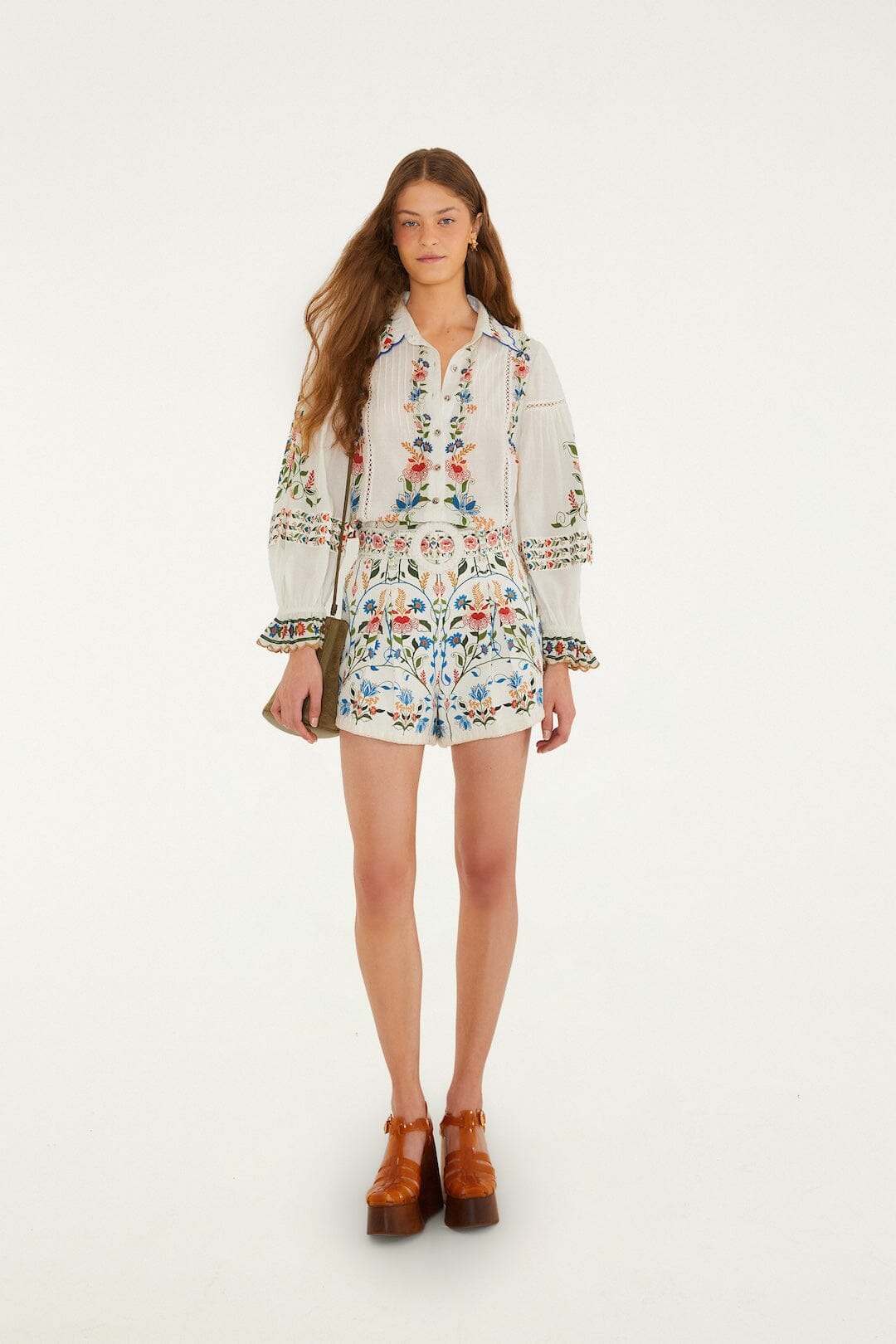 Fraga Print Shorts - FARM Rio FRAGA PRINT