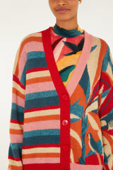 Atlantic Rainforest Knit Cardigan - FARM Rio ATLANTIC RAINFOREST MULTICOLOR