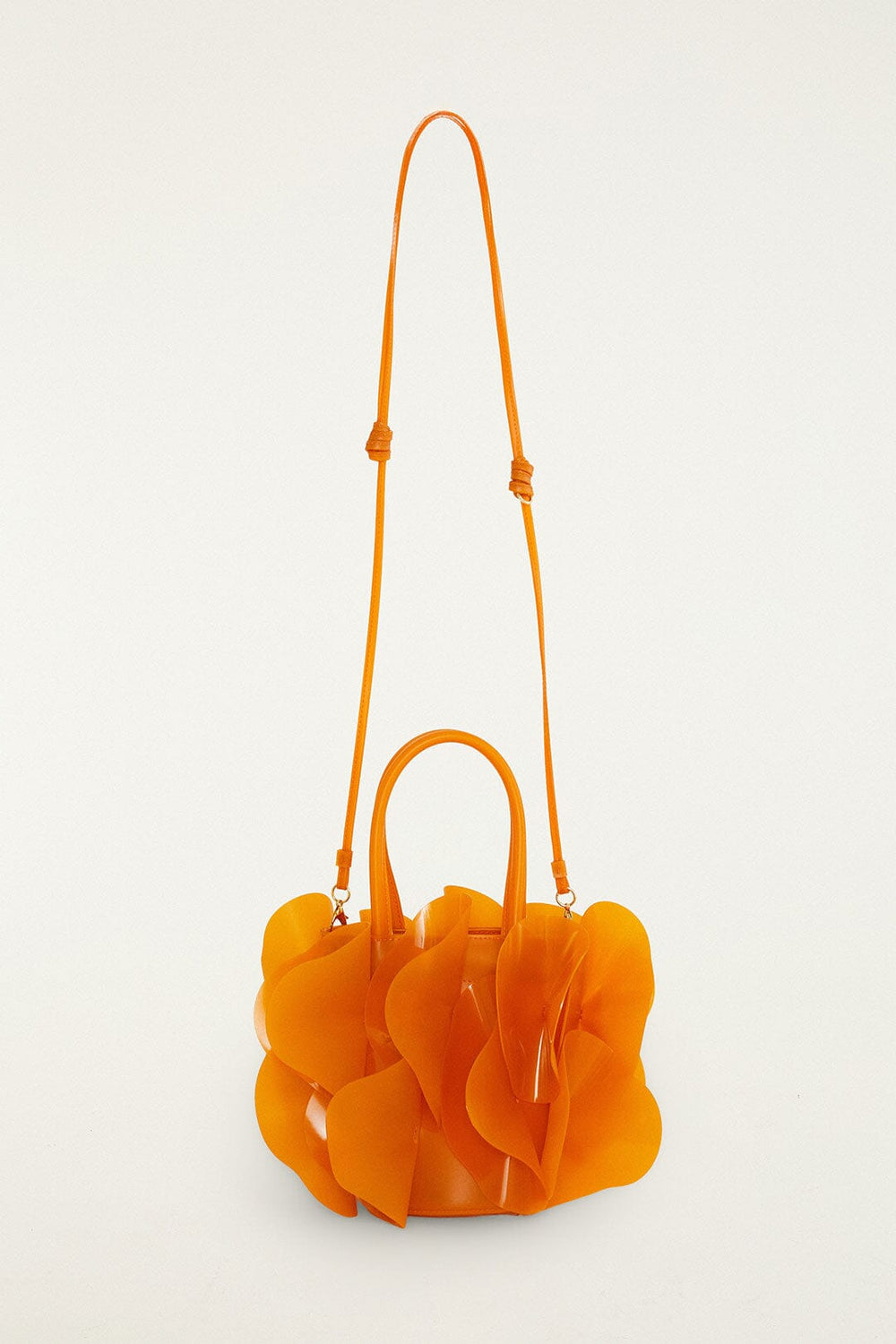 Orange Jelly Flower Bag - FARM Rio ORANGE OCHRE