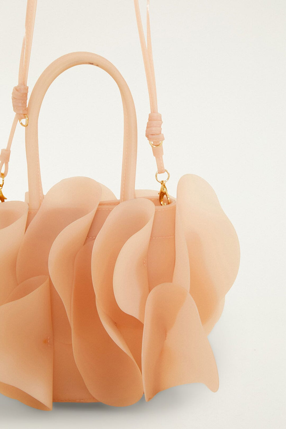 Peach Jelly Flower Bag - FARM Rio BLUSH