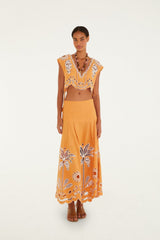 Camel Banana Tree Blouse - FARM Rio BANANA TREE CAMEL
