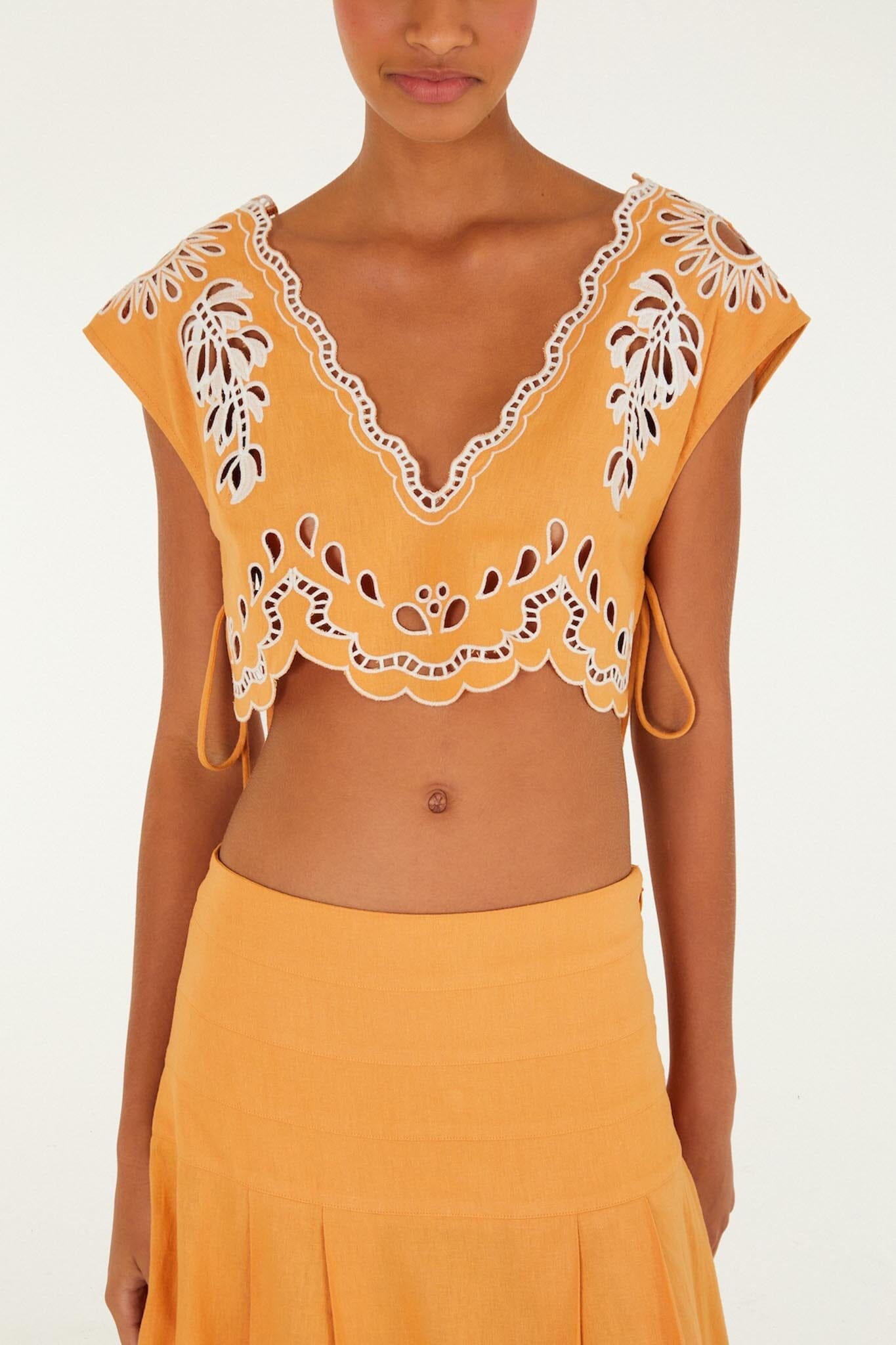 Camel Banana Tree Blouse - FARM Rio BANANA TREE CAMEL