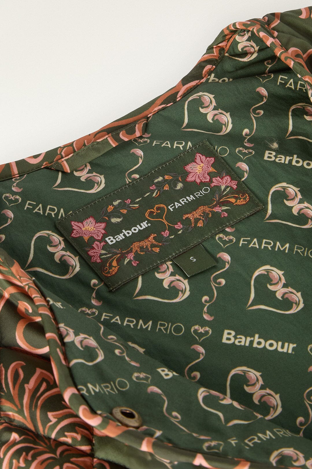 Green Fernanda Liner - FARM Rio ROYAL PINEAPLE GREEN