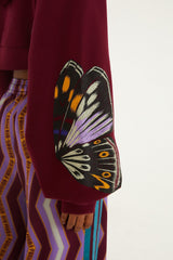 Colorfly Adidas Amazon Red Hoodie - FARM Rio COLORFLY