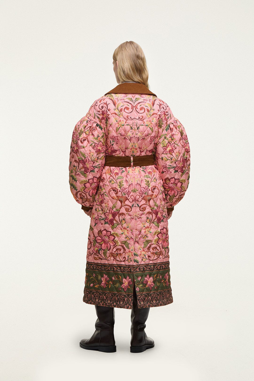 Cami Quilted Jacket - FARM Rio TROPICAL ROYALNESS PINK