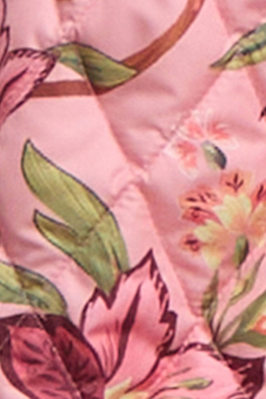 Cami Quilted Jacket - FARM Rio TROPICAL ROYALNESS PINK