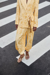 Beige Hem Ties Pockets Pants - FARM Rio BEIGE