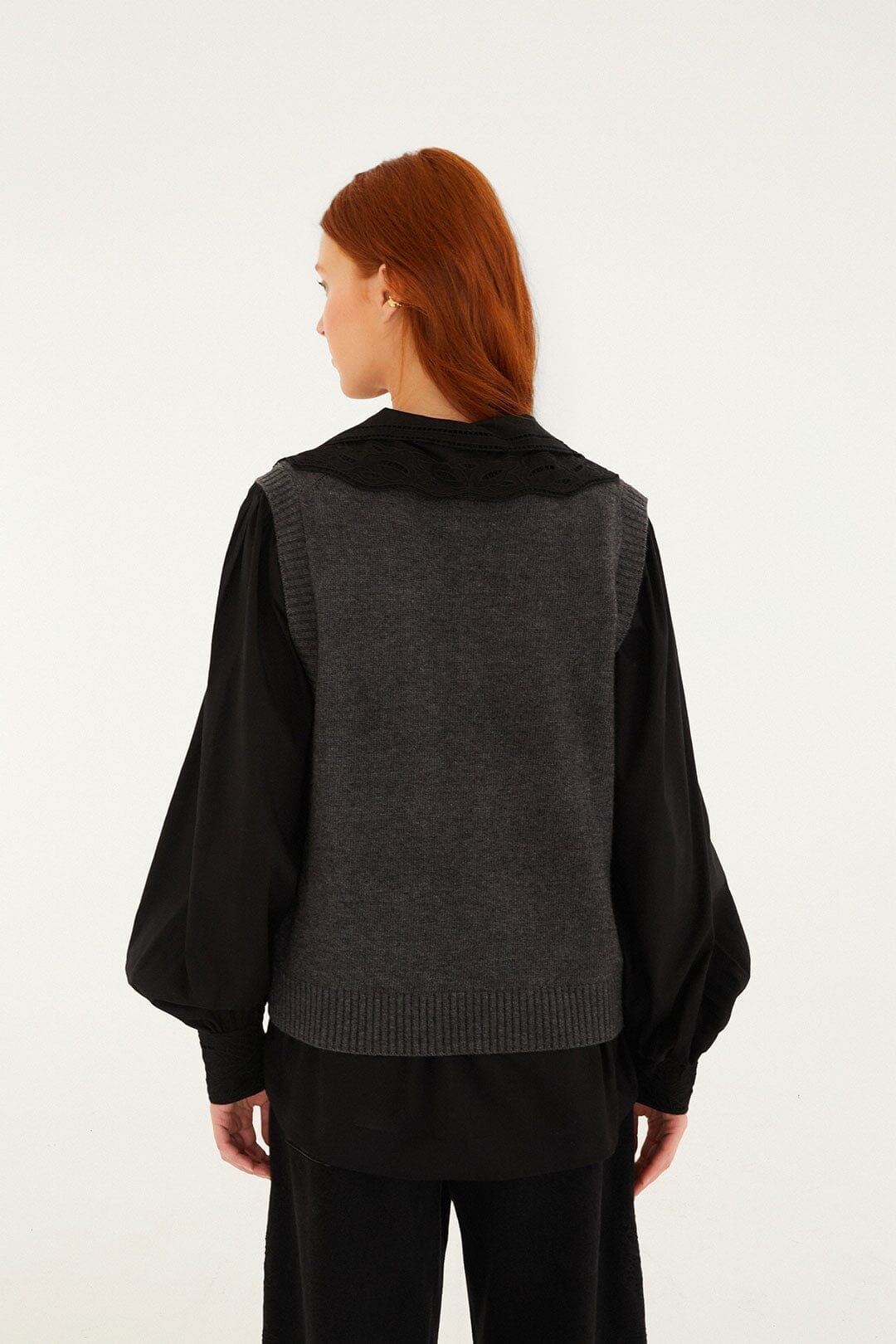 Grey Banana Da Terra Knit Vest - FARM Rio GREY