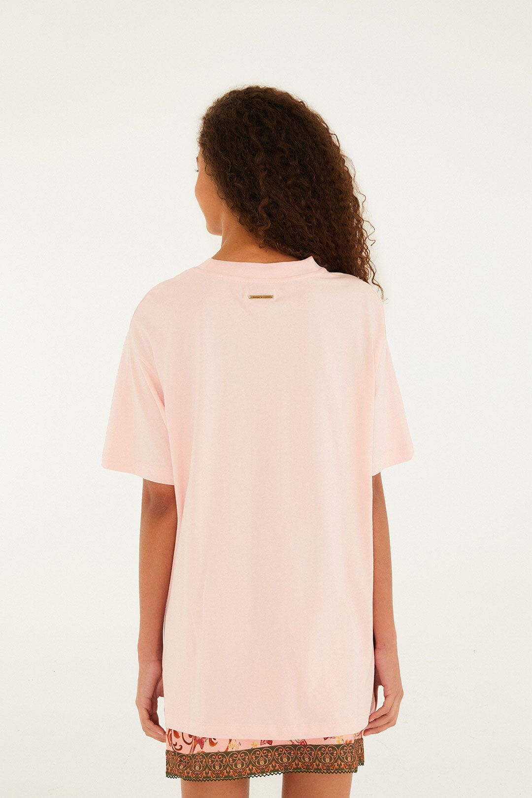 Maria Clara Graphic T-Shirt - FARM Rio LIGHT PINK