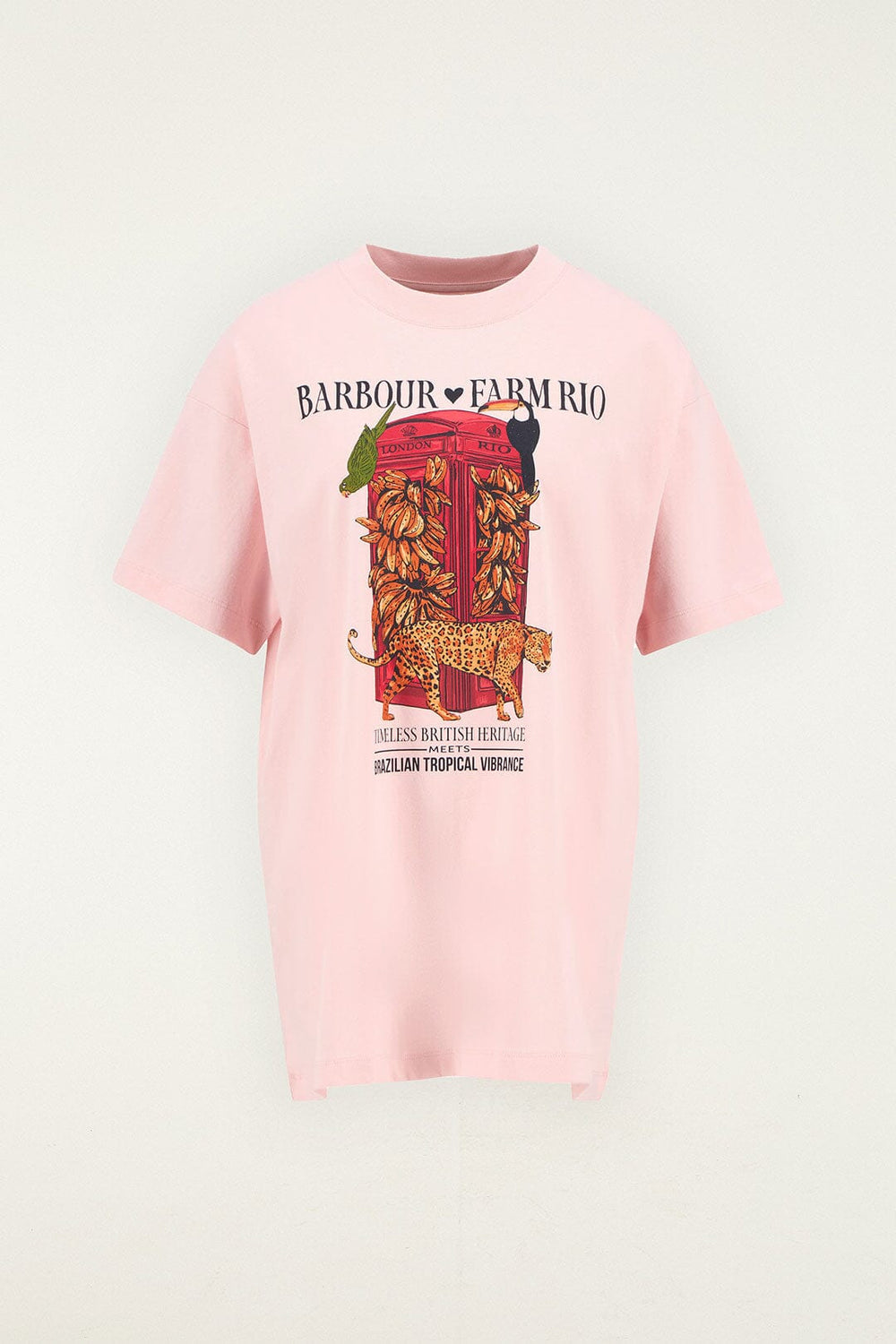 Maria Clara Graphic T-Shirt - FARM Rio LIGHT PINK