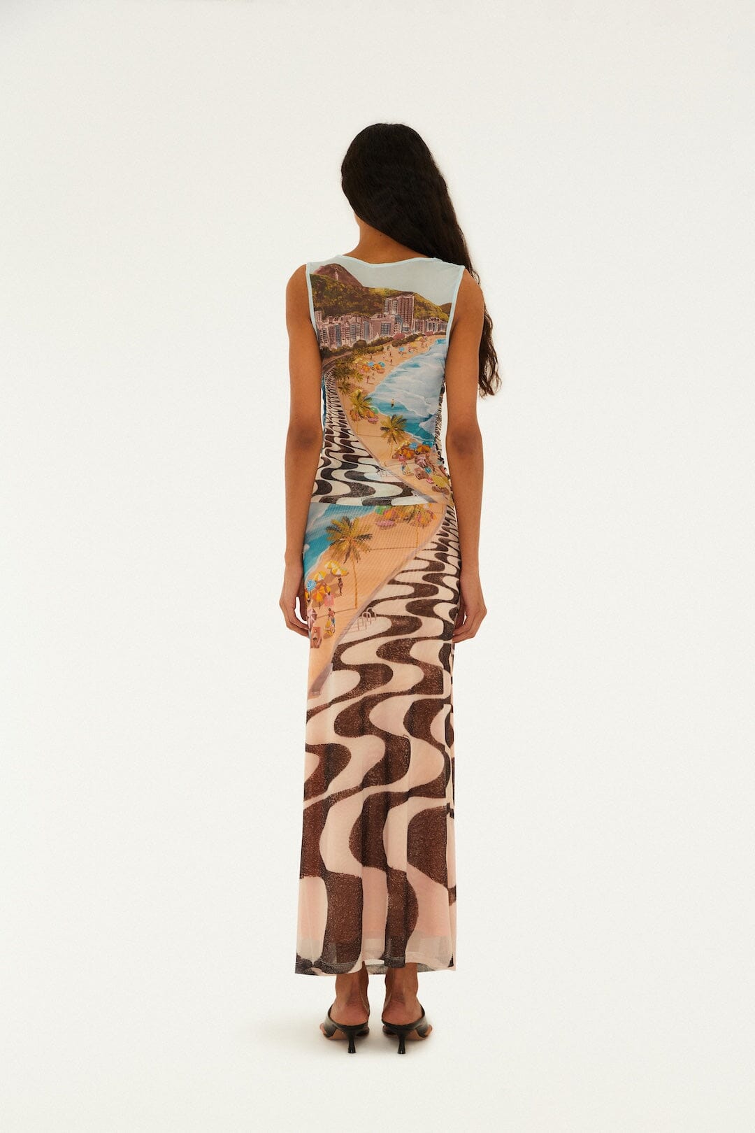 Multicolor Copacabana Beach Skirt - FARM Rio COPACABANA BEACH MULTICOLOR