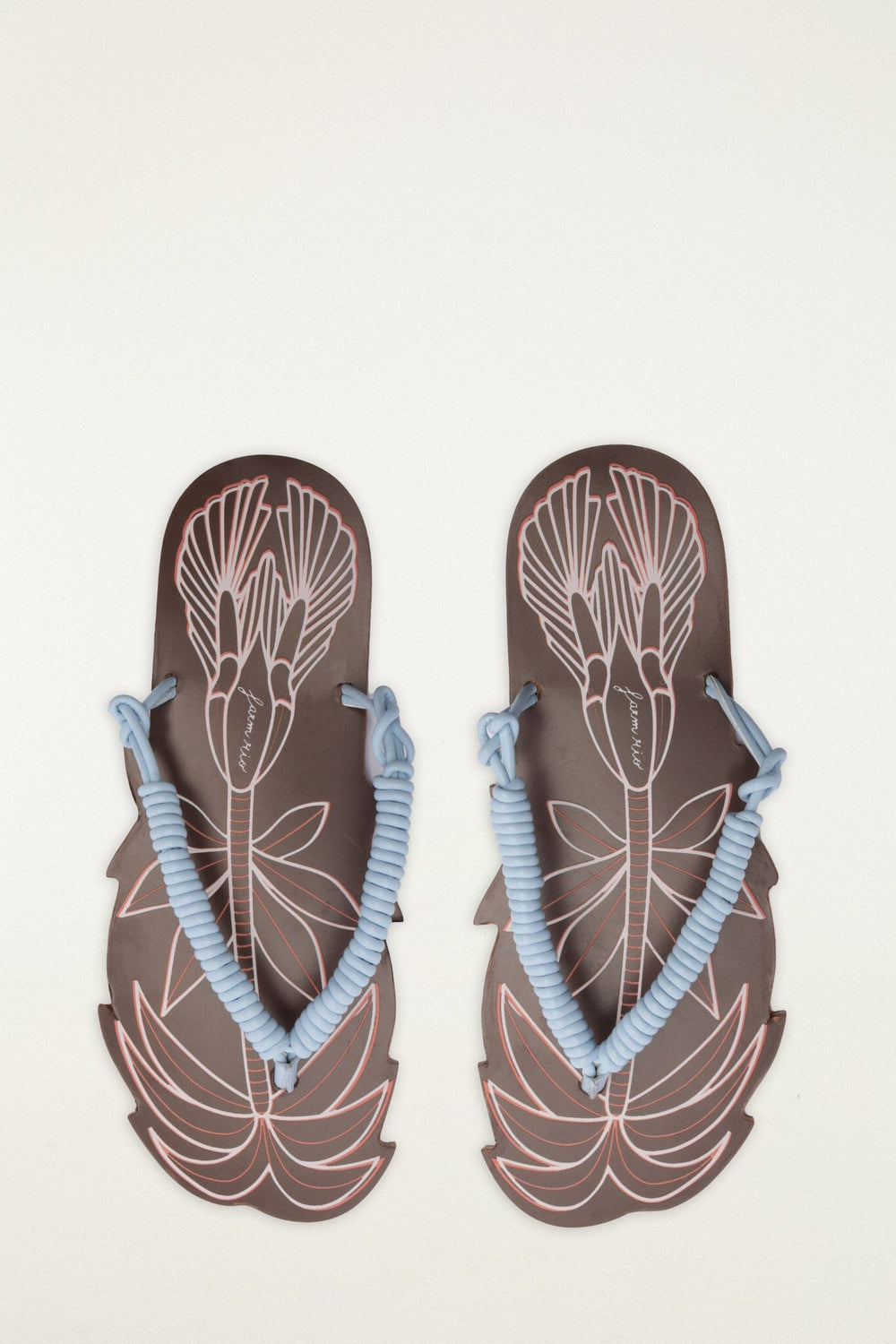 Palmtree Cuoio Flat - FARM Rio MULTI