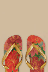 Farm Chita Solar Havaianas Sandals - FARM Rio GREEN