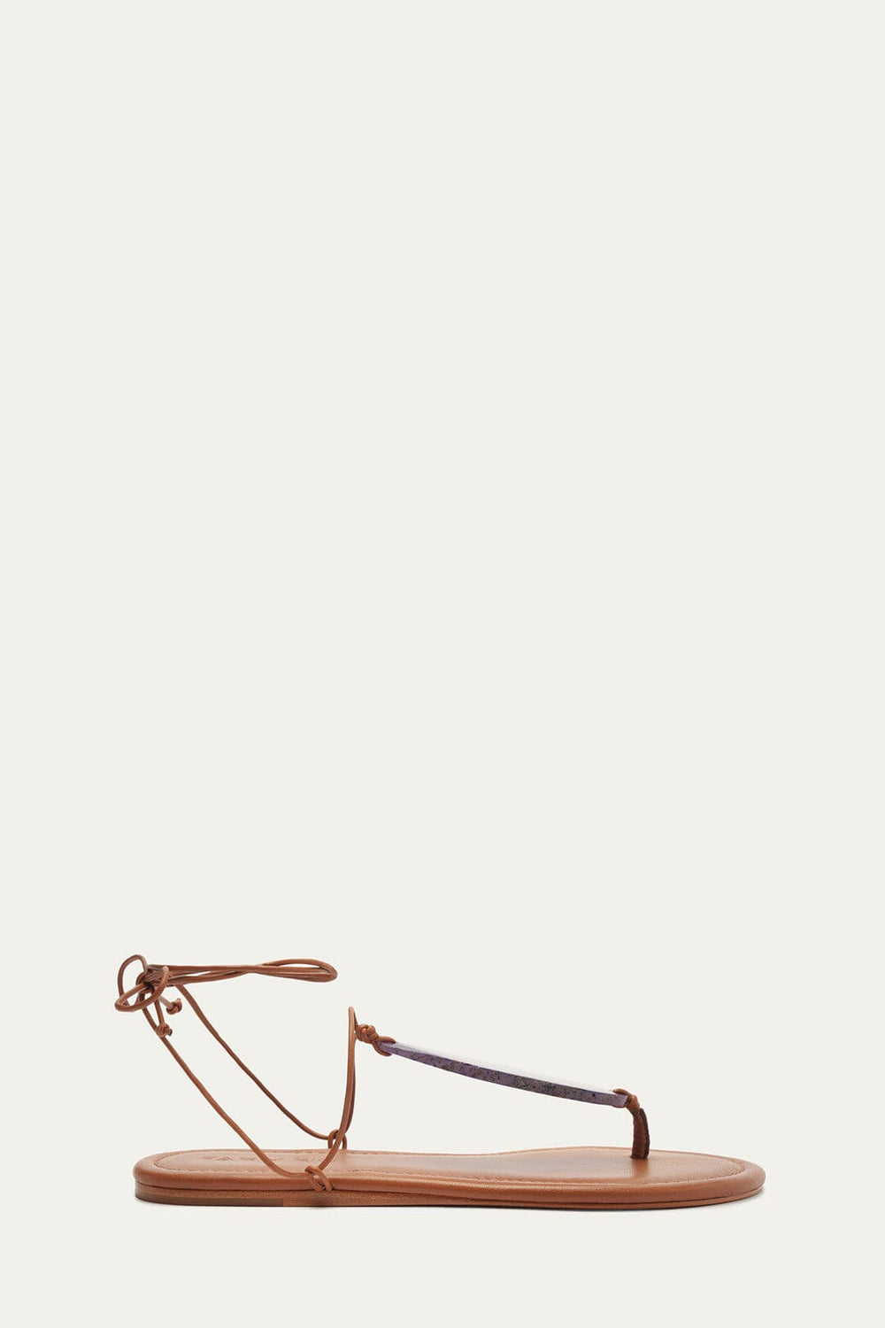 Stone Flat Sandal - FARM Rio CUOIO