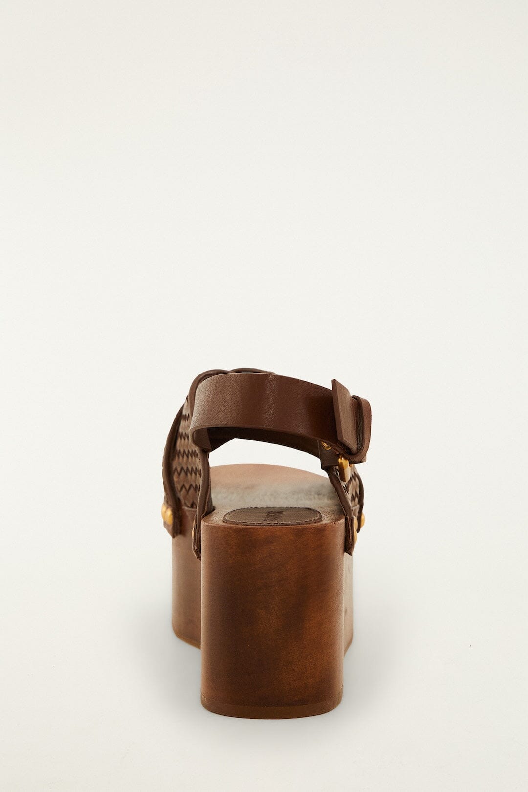 Woven Platform Sandal - FARM Rio WALNUT