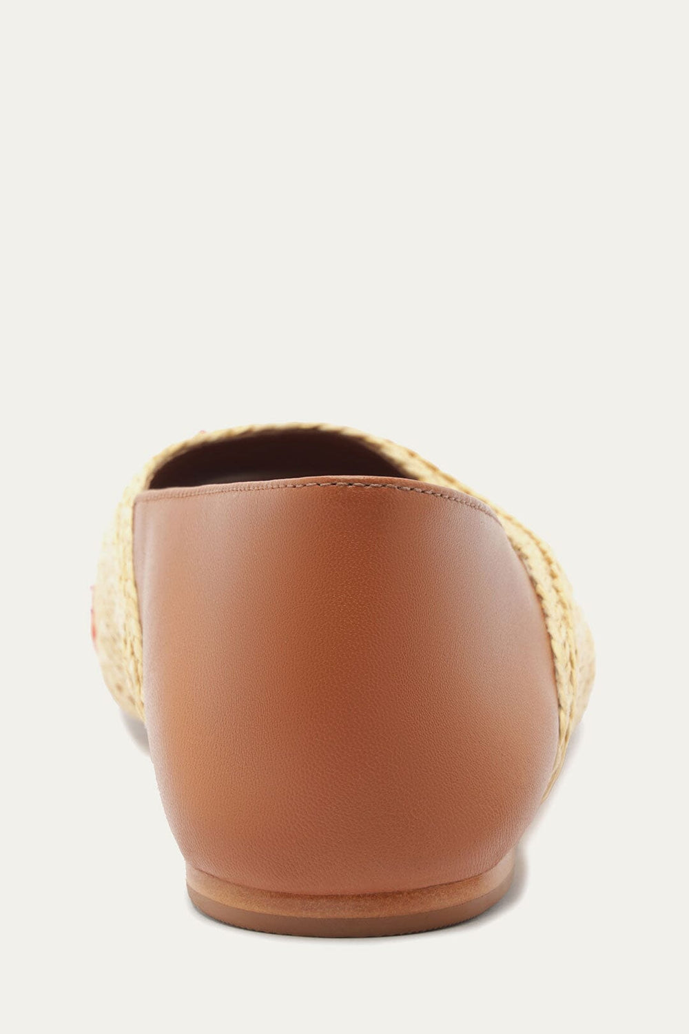 Raffia Flat Loafer - FARM Rio LOBSTER