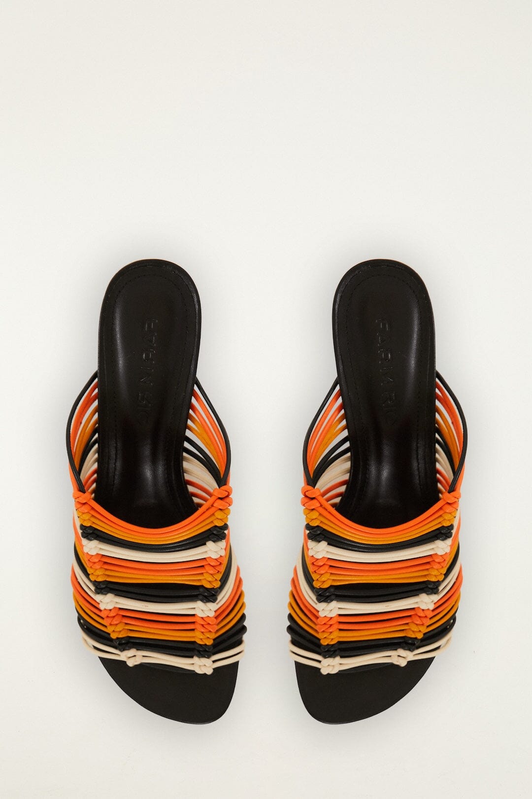 Macrame Kitten Heel - FARM Rio TOUCAN MULTICOLOR