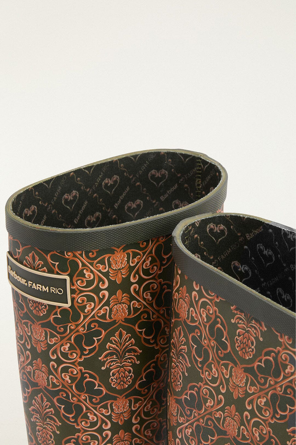 Cami Wellingtons - FARM Rio ROYAL PINEAPLE GREEN