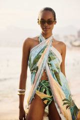 Mosaic Hot Pants - FARM Rio MOSAIC RIO