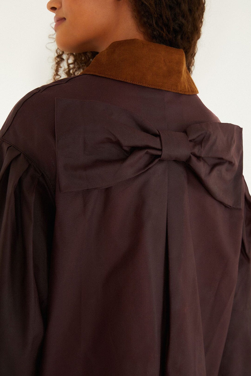 Burgundy Bow Jacket - FARM Rio BURGUNDY